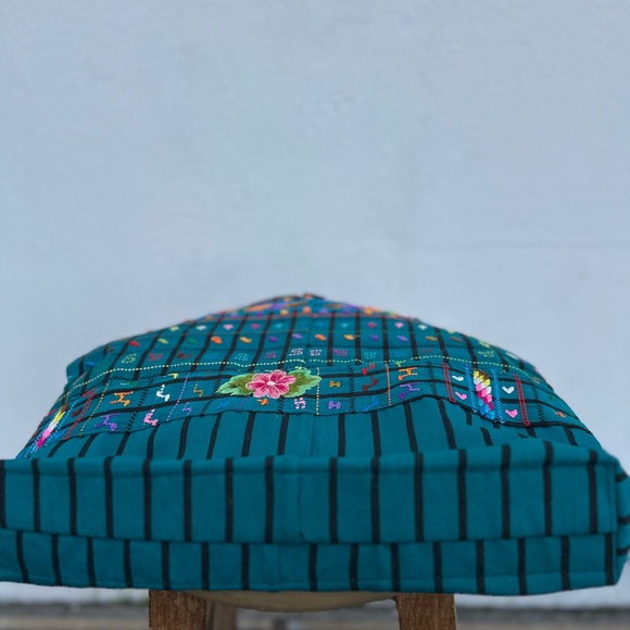 Guatemalan repurpose Huipil tote bag